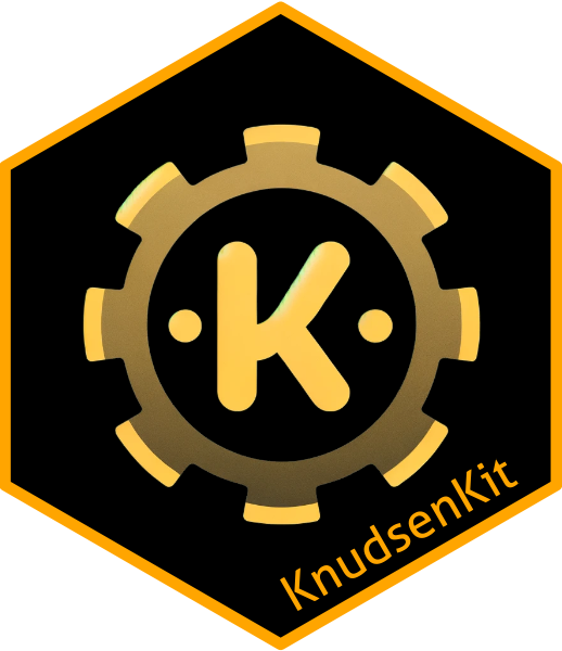 KnudsenKit hex sticker